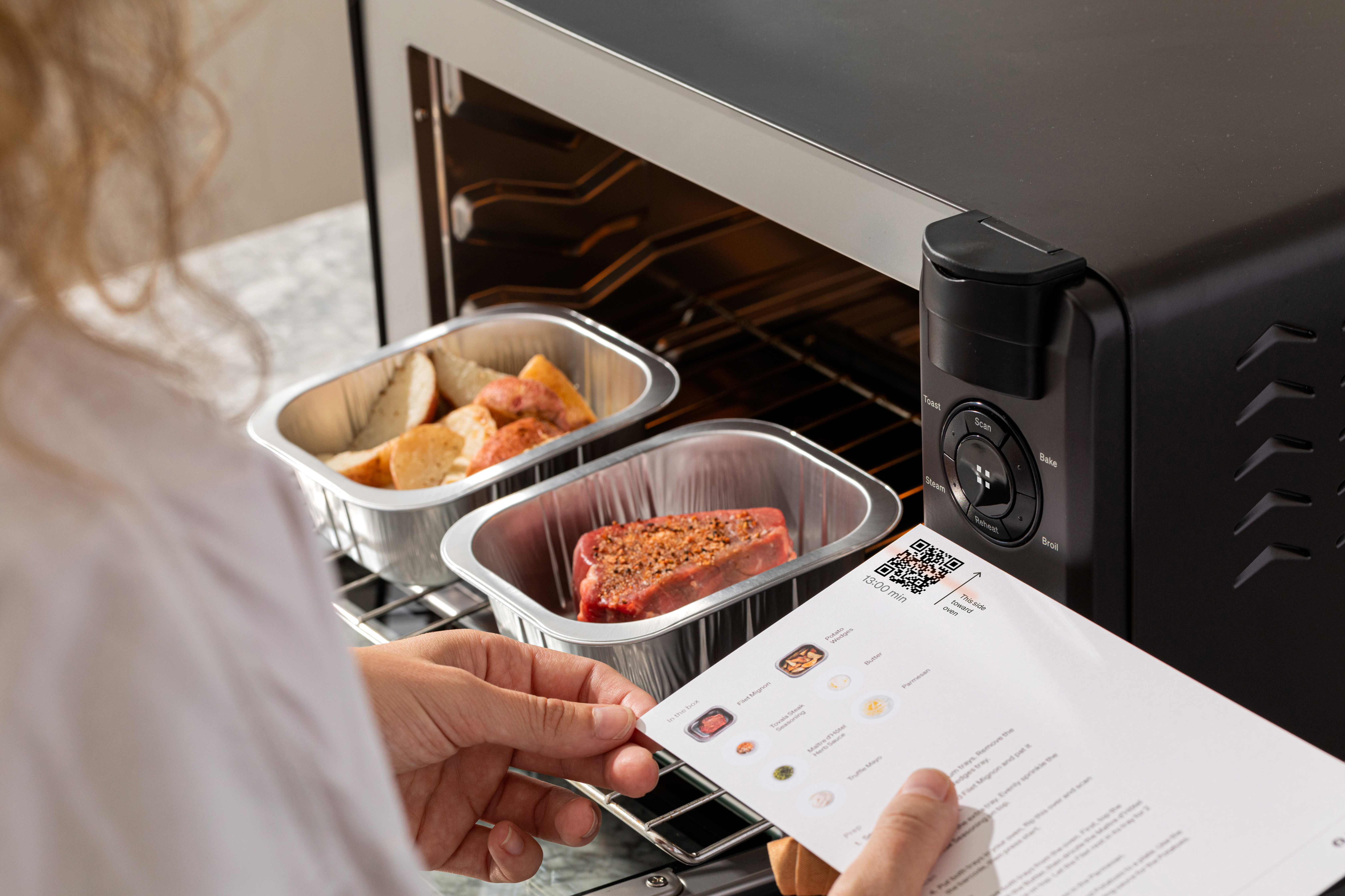 Hate the Tovala ads. The people must find microwaved meals too challenging,  because they have to buy a special machine to scan their recipe card. Have  they never tried a slow cooker